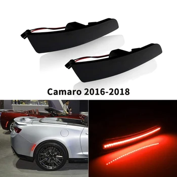 2PCS Smoked Lens Red LED Rear Side Marker Lights Bumper Lamp Reflector for Chevy Camaro 2016-2018
2PCS Smoked Lens Red LED Rear Side Marker Lights Bumper Lamp Reflector for Chevy Camaro 2016-2018
