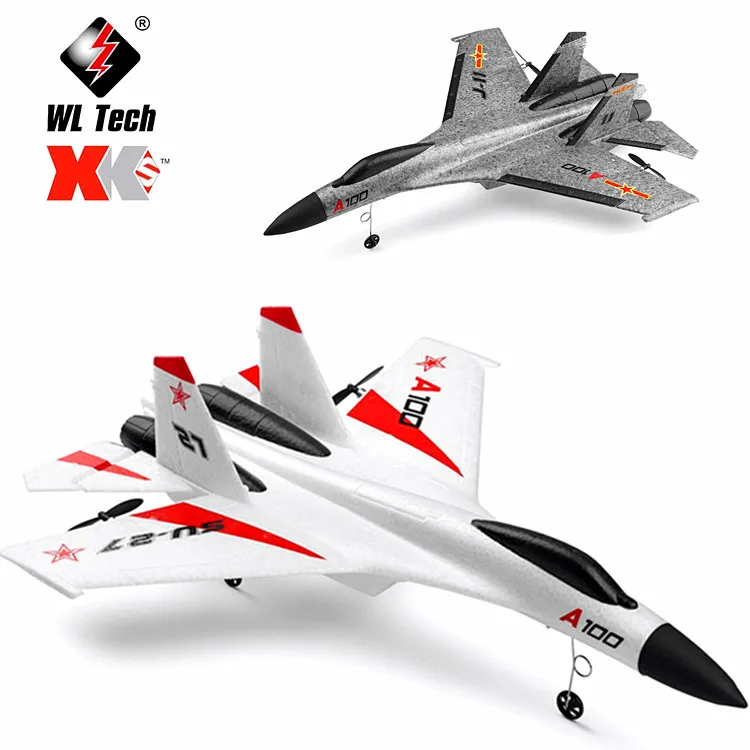 Weili XK A100 Su-27 Fighters 11 Three-Channel Fixed-Wing Remote Control Glider Airplane Model Toy
Weili XK A100 Su-27 Fighters 11 Three-Channel Fixed-Wing Remote Control Glider Airplane Model Toy