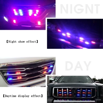 YESEGRON 12V LED traffic signal emergency warning flashing light Police Vehicle car Strobe Lights auto Front Grille flash lamp b
YESEGRON 12V LED traffic signal emergency warning flashing light Police Vehicle car Strobe Lights auto Front Grille flash lamp b