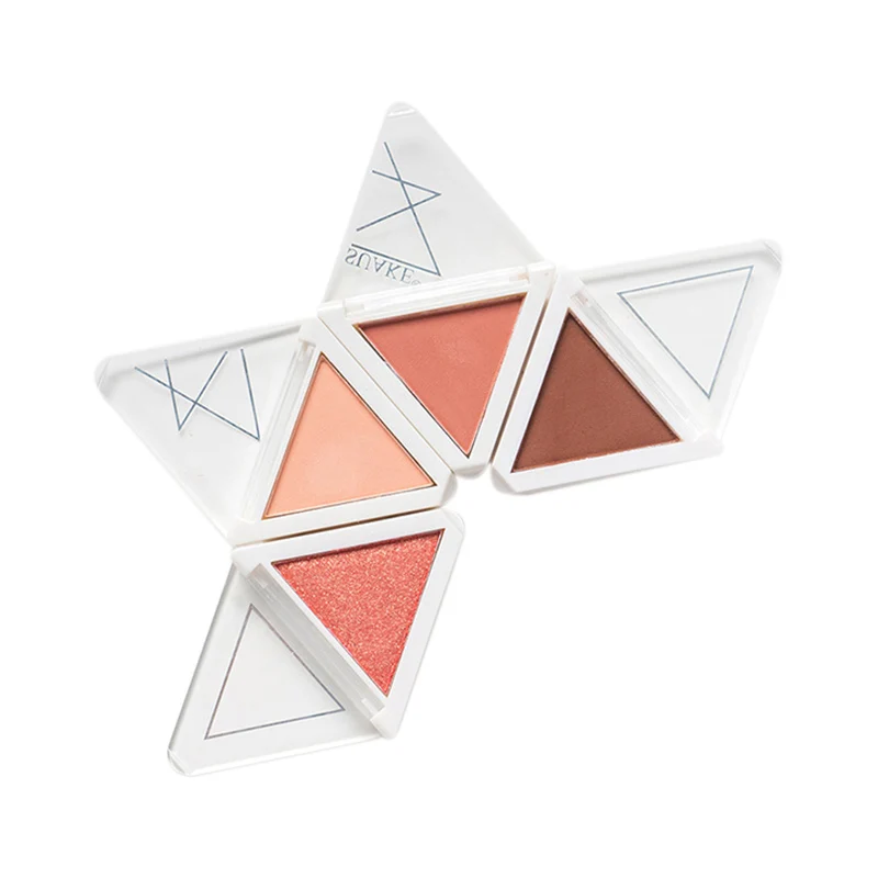 4 Colors Eyeshadow Pallete Multifunction Matte Shimmer Eyeshadow Palette Blush Powder Eye Shadow Makeup Pallete-u
4 Colors Eyeshadow Pallete Multifunction Matte Shimmer Eyeshadow Palette Blush Powder Eye Shadow Makeup Pallete-u