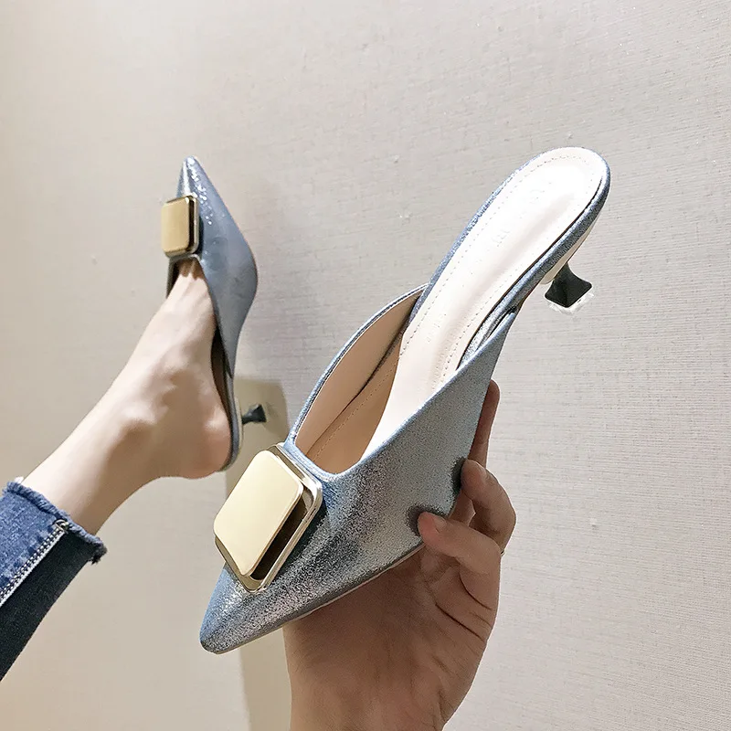 8388-2 Closed-toe WOMEN'S Shoes 2019 Summer Outer Wear Versitile Fashion Online Celebrity Sandals Women's Metal Buckle Kitten He
8388-2 Closed-toe WOMEN'S Shoes 2019 Summer Outer Wear Versitile Fashion Online Celebrity Sandals Women's Metal Buckle Kitten He