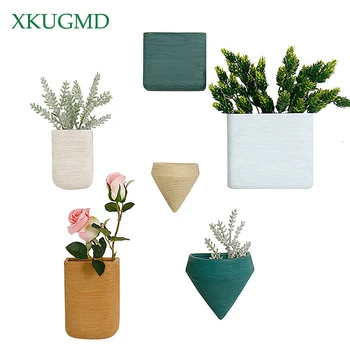 Wall-assembled Flower Recipient Office Flower Arrangement Bottom of the Vase Wall of Ceramics Artificial Flower Decoration
Wall-assembled Flower Recipient Office Flower Arrangement Bottom of the Vase Wall of Ceramics Artificial Flower Decoration