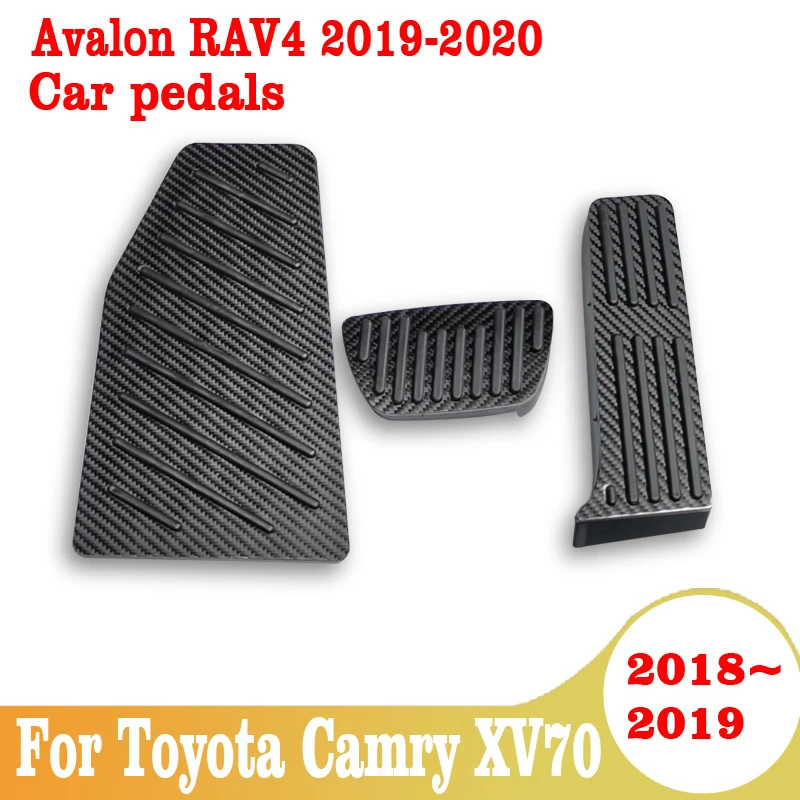 Car Pedals For Toyota Camry XV70 2018-2019 Avalon RAV4 2019-2020 Accelerator Footrest Pedal Brake Clutch Pad Accessories
Car Pedals For Toyota Camry XV70 2018-2019 Avalon RAV4 2019-2020 Accelerator Footrest Pedal Brake Clutch Pad Accessories