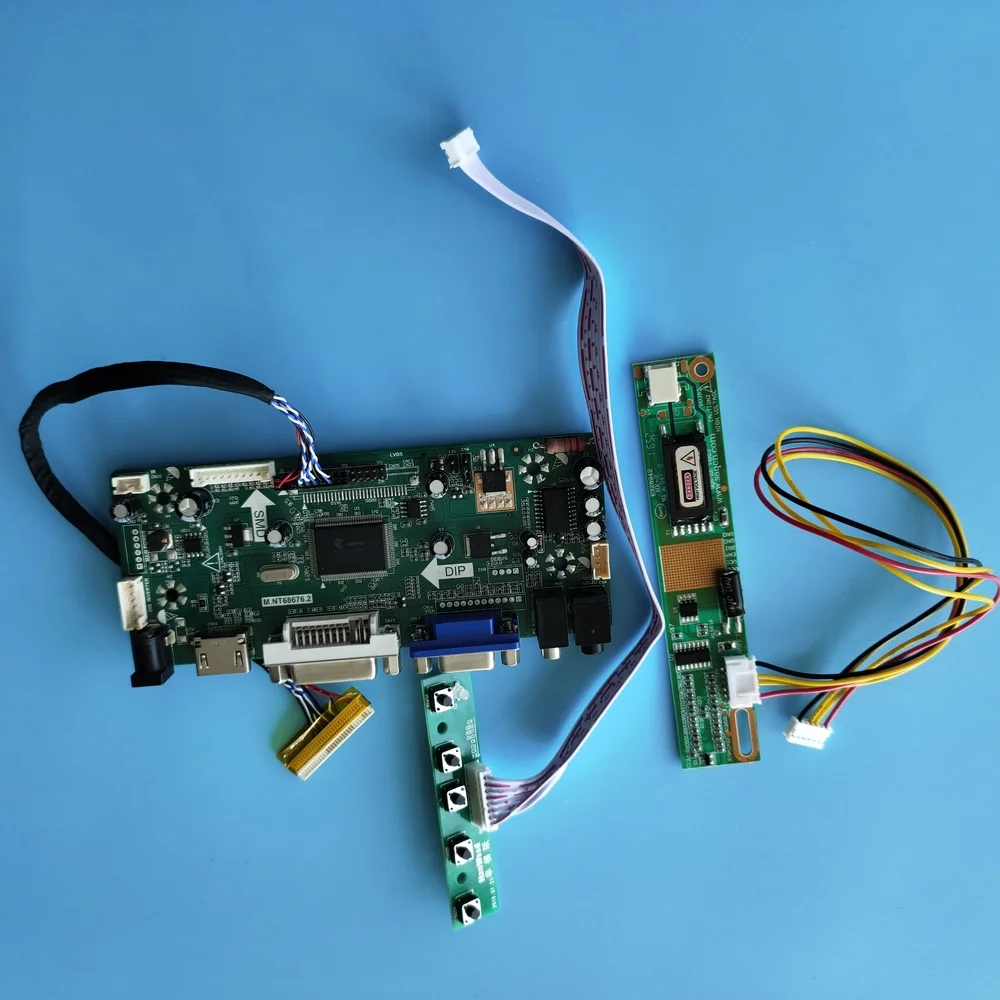 HDMI-совместимый комплект DVI VGA для детской модели M.NT68676 30pin 1024X768 плата контроллера дисплей аудиопанель 15"
HDMI-совместимый комплект DVI VGA для детской модели M.NT68676 30pin 1024X768 плата контроллера дисплей аудиопанель 15"
