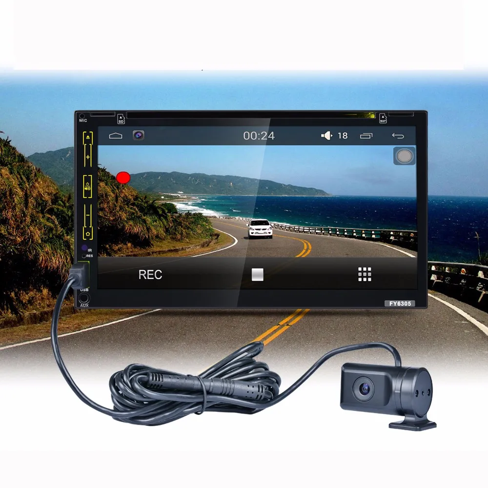 Touch Screen 7 inch Car Stereo Phone Link FM only Bluetooth MP3 MP4 Player with USB SD HD Decoding Driving recorder WiFi GPS
Touch Screen 7 inch Car Stereo Phone Link FM only Bluetooth MP3 MP4 Player with USB SD HD Decoding Driving recorder WiFi GPS