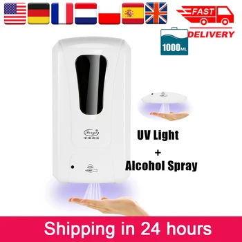Automatic Hand Sanitizer Dispenser Touchless Soap Dispenser Wall-mounted Alcohol Mist Spray Dispenser For spray foam Liquid Soap
Automatic Hand Sanitizer Dispenser Touchless Soap Dispenser Wall-mounted Alcohol Mist Spray Dispenser For spray foam Liquid Soap