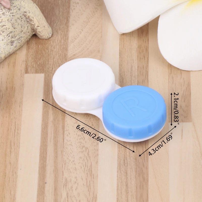 

Contact Lens Box Holder Plastic Objective Travel Portable Case Storage Container
