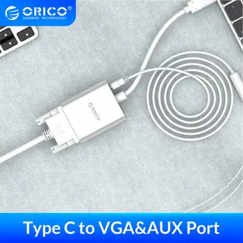 ORICO USB C VGA Adapter USB Type-c to VGA Male to Female AUX Cable for MacBook Pro ChromeBook Xiaomi Huawei Mate 10 USB C
ORICO USB C VGA Adapter USB Type-c to VGA Male to Female AUX Cable for MacBook Pro ChromeBook Xiaomi Huawei Mate 10 USB C
