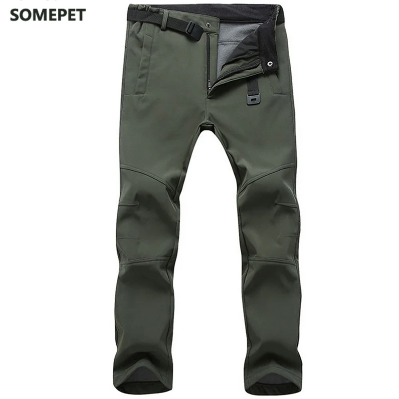 Stretch Waterproof Pants Men Casual Winter Thick Warm Fleece Shark Skin Trousers Male Windbreaker Sweatpants Mens Pants
Stretch Waterproof Pants Men Casual Winter Thick Warm Fleece Shark Skin Trousers Male Windbreaker Sweatpants Mens Pants