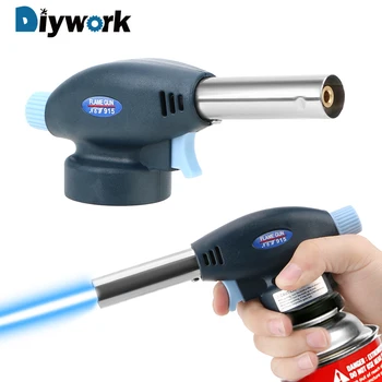 DIYWORK Multi Purpose Torch Ignition Lighter 915 Metal Gun Torch Portable Butane Gas Welding Torch
DIYWORK Multi Purpose Torch Ignition Lighter 915 Metal Gun Torch Portable Butane Gas Welding Torch