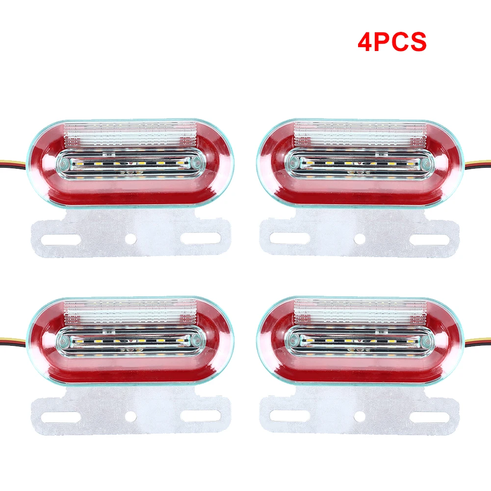 4Pcs 12V LED Side Marker Lights Car External Lights Warning Tail Light Auto Trailer Truck Flashing Lamps Red Color
4Pcs 12V LED Side Marker Lights Car External Lights Warning Tail Light Auto Trailer Truck Flashing Lamps Red Color