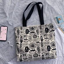 Canvas Tote Purses and Handbags for Women 2021 Designer Luxury Girls Female Shoppers Casual New Creative Text Praise Bag Wallets
Canvas Tote Purses and Handbags for Women 2021 Designer Luxury Girls Female Shoppers Casual New Creative Text Praise Bag Wallets