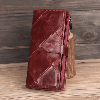 Cobbler Legend Women's Top Cow Leather Wristlet Wallet 2020 New Vintage Long Wallet Wristlet Purse Handy Bag Wallets 0909102-1-1
Cobbler Legend Women's Top Cow Leather Wristlet Wallet 2020 New Vintage Long Wallet Wristlet Purse Handy Bag Wallets 0909102-1-1