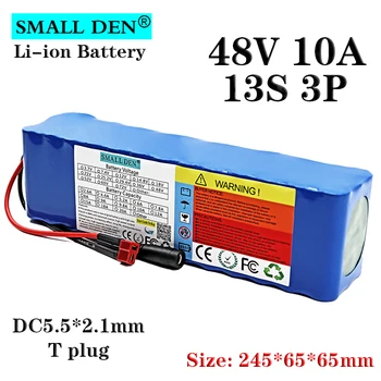 Electric bicycle battery 48V 10Ah 18650 13S3P 1000w lithium ion battery pack DC/T plug +20A BMS 54.6V bicycle conversion kit
Electric bicycle battery 48V 10Ah 18650 13S3P 1000w lithium ion battery pack DC/T plug +20A BMS 54.6V bicycle conversion kit
