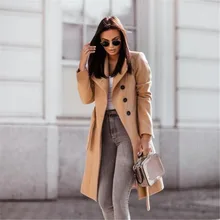 Overcoat European And American Autumn And Winter Solid Color Bandage Woolen Coat Fashionable Temperament Commuting Women's Tops
Overcoat European And American Autumn And Winter Solid Color Bandage Woolen Coat Fashionable Temperament Commuting Women's Tops
