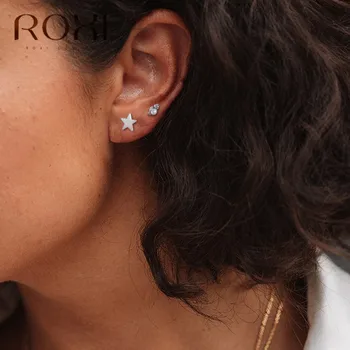 ROXI 925 Sterling Silver Simple Star Stud Earrings For Women Girlfriend Gifts oorbellen Korean 2019 New Earrings Fashion Jewelry
ROXI 925 Sterling Silver Simple Star Stud Earrings For Women Girlfriend Gifts oorbellen Korean 2019 New Earrings Fashion Jewelry