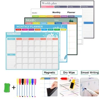 Magnetic Weekly Monthly Planner Calendar Dry Erase Board for Kids Message Memo Fridge Magnet Whiteboard marker Wall Door Sticker
Magnetic Weekly Monthly Planner Calendar Dry Erase Board for Kids Message Memo Fridge Magnet Whiteboard marker Wall Door Sticker