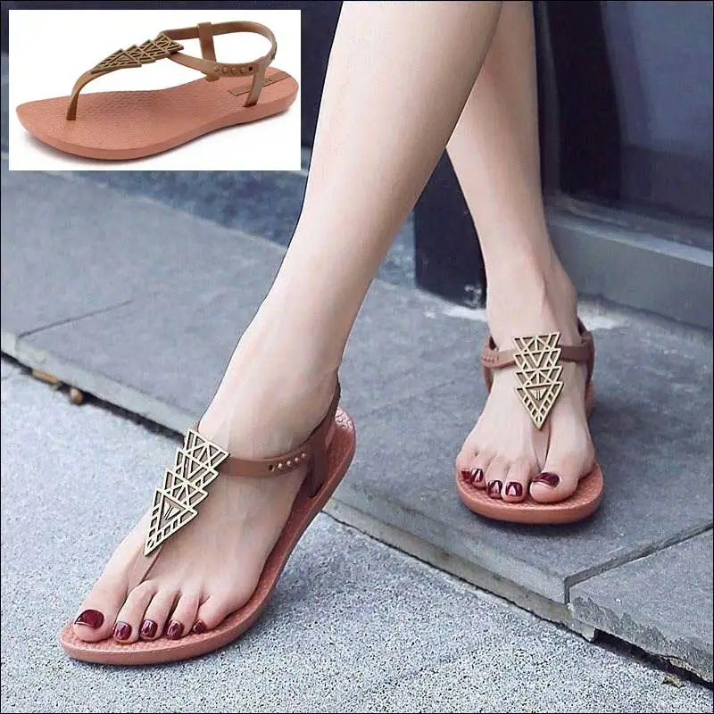Flat Sandals Women 2019 Summer Bohemia Beach Sandalia Feminina Flat Heel Shoes Woman Sole Flip Sandals
Flat Sandals Women 2019 Summer Bohemia Beach Sandalia Feminina Flat Heel Shoes Woman Sole Flip Sandals