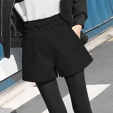 Woollen Wid Leg Shorts Women's Autumn Winter Korean Loose Boots Shorts Femme High Waisted Solid Woman Shorts Femme
Woollen Wid Leg Shorts Women's Autumn Winter Korean Loose Boots Shorts Femme High Waisted Solid Woman Shorts Femme