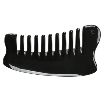 1pc Natural Ox Horn Multi-functional Massage Hair Back Scraping Massage Comb Hair Scalp Massage Comb for Women and Men (Black)
1pc Natural Ox Horn Multi-functional Massage Hair Back Scraping Massage Comb Hair Scalp Massage Comb for Women and Men (Black)