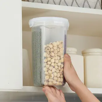 Food Sealed Storage Box Crisper Grains Tank Kitchen Food Containers for Dry Cereals Measure Cups NEW!
Food Sealed Storage Box Crisper Grains Tank Kitchen Food Containers for Dry Cereals Measure Cups NEW!