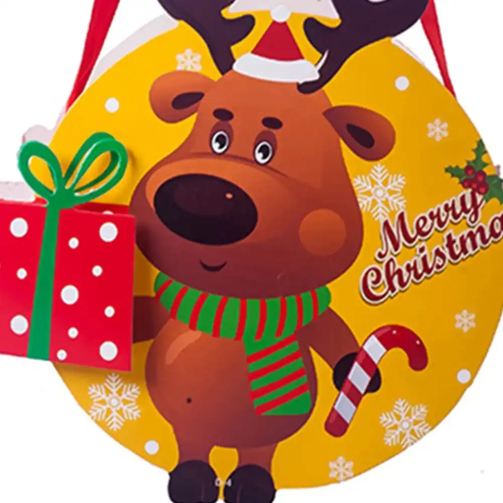 candy bags santa claus snowman elk decor christmas gift pouch