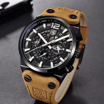 BENYAR Mens Watches Top Luxury Chronograph Sport black Mens Watches Fashion Brand Waterproof Military Watch Relogio Masculino
BENYAR Mens Watches Top Luxury Chronograph Sport black Mens Watches Fashion Brand Waterproof Military Watch Relogio Masculino