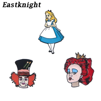 K1147 Wholesale 20pcs/lot Mad Hatter Enamel Pin Brooches Cartoon Creative Metal Brooch Pins Denim Hat Badge Collar Jewelry
K1147 Wholesale 20pcs/lot Mad Hatter Enamel Pin Brooches Cartoon Creative Metal Brooch Pins Denim Hat Badge Collar Jewelry