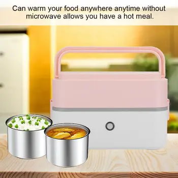 1.2L/2L Electric Heated Lunch Box Single/Double Layer Bento Boxes Rice Cooker Car Food Rice Container Warmer For Home Dinnerware
1.2L/2L Electric Heated Lunch Box Single/Double Layer Bento Boxes Rice Cooker Car Food Rice Container Warmer For Home Dinnerware
