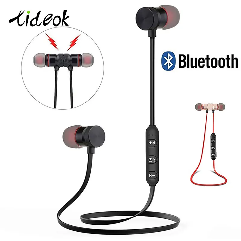 Magnetic Music Bluetooth Earphone V4.2 Stereo Sport Neckband Wireless Headset Waterproof With Mic For iPhone Samsung Earphones
Magnetic Music Bluetooth Earphone V4.2 Stereo Sport Neckband Wireless Headset Waterproof With Mic For iPhone Samsung Earphones