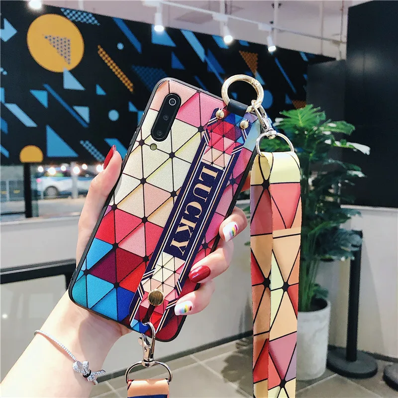 case For Redmi Note7 Note5 Checked wristband phone case coque For xiaomi 9 8 se 8Lite Anti-fall diagonal hanging back cover capa
case For Redmi Note7 Note5 Checked wristband phone case coque For xiaomi 9 8 se 8Lite Anti-fall diagonal hanging back cover capa