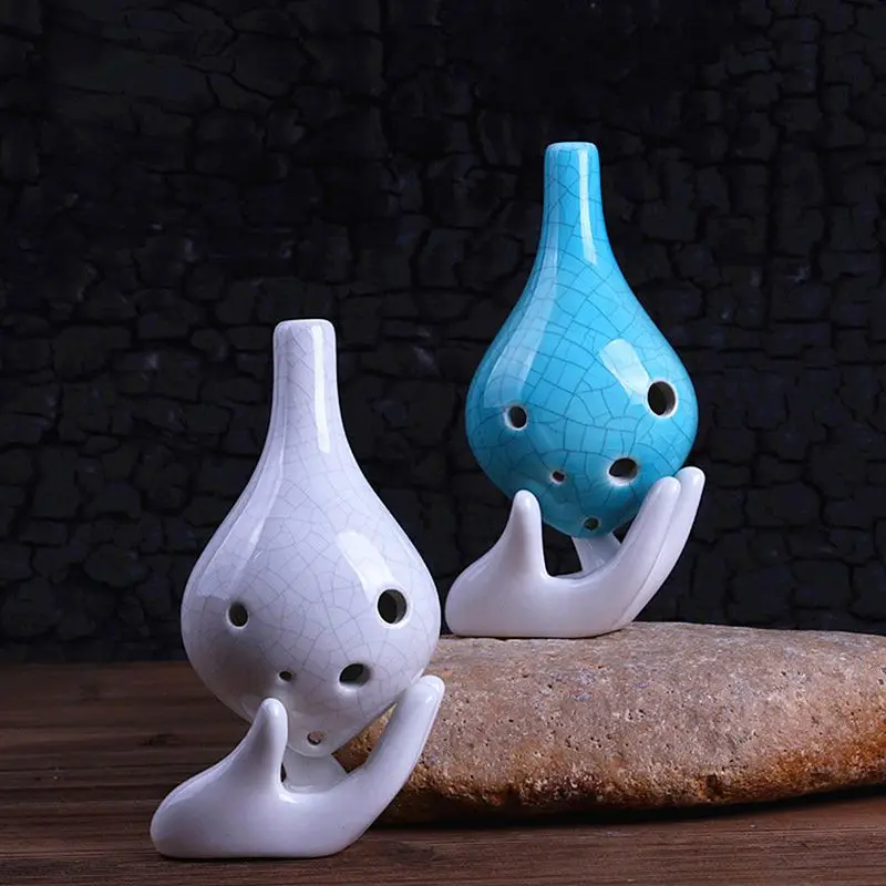 6 Holes Ocarina Bamboo Leaves Pattern C Keys Musical Instrument For Elementary Training Ocarina
6 Holes Ocarina Bamboo Leaves Pattern C Keys Musical Instrument For Elementary Training Ocarina