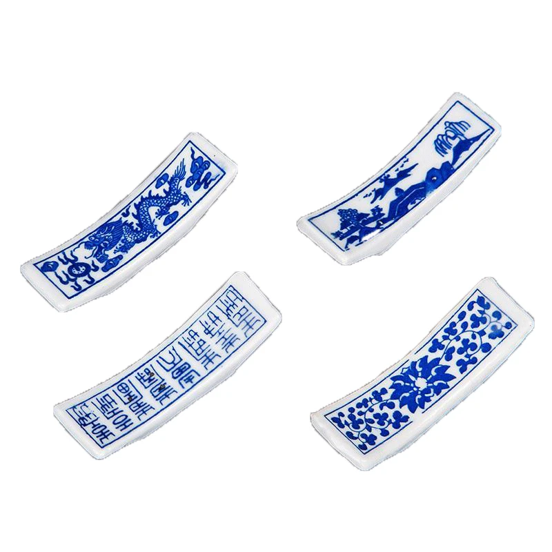 1PC Retro Pattern CN (Origin) JDZ Blue And White Porcelain Ceramic Chopstick Holder Creative For Sushi Stick Spoon Give gifts
1PC Retro Pattern CN (Origin) JDZ Blue And White Porcelain Ceramic Chopstick Holder Creative For Sushi Stick Spoon Give gifts