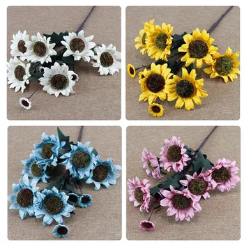 10P Fake Short Stem PE Sunflower 18.89" Length Simulation Oil Painting Sun Flower for Home Wedding Decorative Artificial Flowers
10P Fake Short Stem PE Sunflower 18.89" Length Simulation Oil Painting Sun Flower for Home Wedding Decorative Artificial Flowers