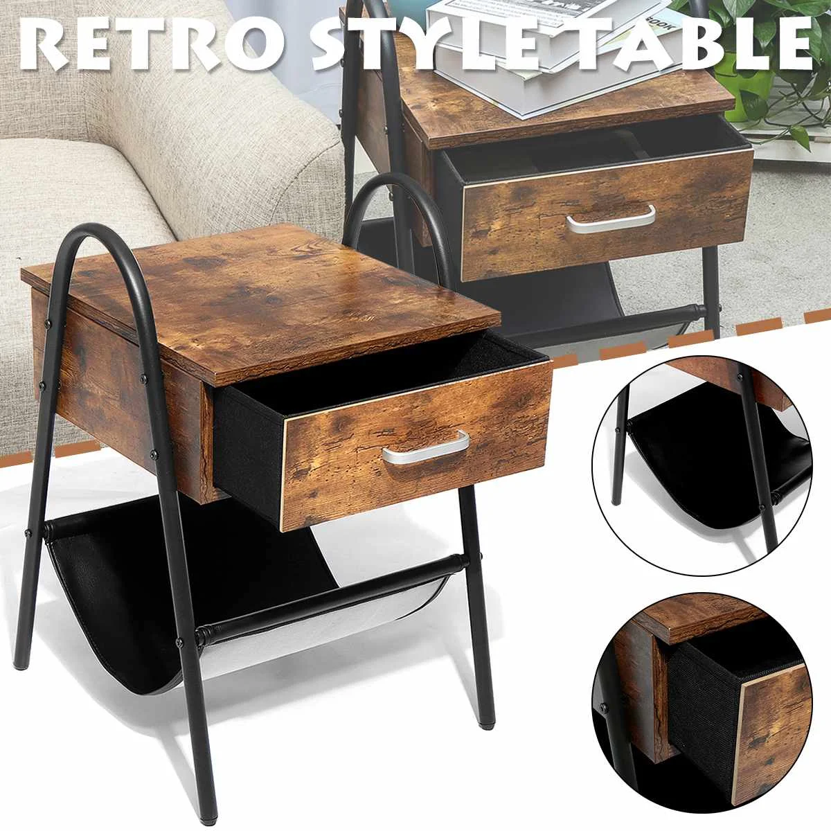 Nordic High Foot Nightstand Wooden Bedside Table With Drawer Organizer Storage Cabinet Fashion Mini Desk Bedroom Furniture 
Nordic High Foot Nightstand Wooden Bedside Table With Drawer Organizer Storage Cabinet Fashion Mini Desk Bedroom Furniture