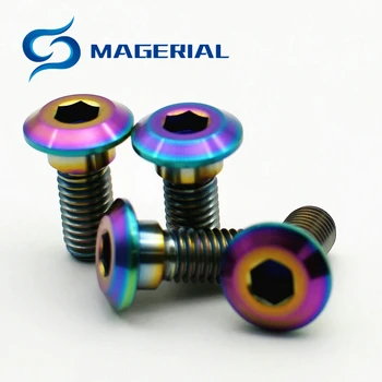 Titanium Caplier Bolts M8 20/25/30/33mm Motorcycle Modify Gr.5 Ti Bolt Step DIY Gold Color Hexagon Truss Head Screws 4pcs
Titanium Caplier Bolts M8 20/25/30/33mm Motorcycle Modify Gr.5 Ti Bolt Step DIY Gold Color Hexagon Truss Head Screws 4pcs