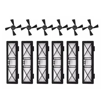 6 pcs preformance robot parts dust hepa Filter & 6pcs Side Brush For Neato Botvac D Series 945-0215 Filter 70e D5 D75 D80 D85
6 pcs preformance robot parts dust hepa Filter & 6pcs Side Brush For Neato Botvac D Series 945-0215 Filter 70e D5 D75 D80 D85