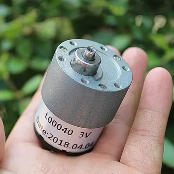 Gear Motor DC 3V-5V 260RPM-430RPM CW CCW Forward Reverse Large Torque Full Metal Gearbox Geared Motor Speed Reducer DIY Robot
Gear Motor DC 3V-5V 260RPM-430RPM CW CCW Forward Reverse Large Torque Full Metal Gearbox Geared Motor Speed Reducer DIY Robot