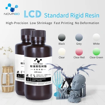 NOVA3D 405nm 3D Printer UV Resin 500g Printing Material LCD DLP SLA High Quality UV Sensitive Liquid Photopolymer
NOVA3D 405nm 3D Printer UV Resin 500g Printing Material LCD DLP SLA High Quality UV Sensitive Liquid Photopolymer