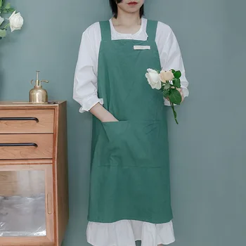 Women Men Apron Fashion Coffee Shop Waist Kitchen Adult Home Cotton Work Dress
Women Men Apron Fashion Coffee Shop Waist Kitchen Adult Home Cotton Work Dress