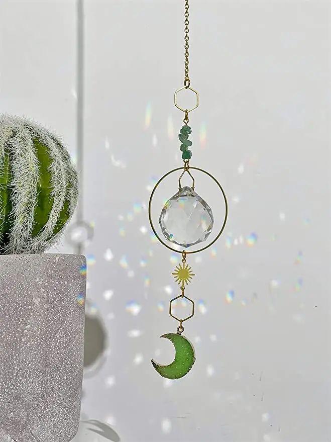 Crystal Boho Suncatcher Room Decor, Nordic Scandi Style Home Accessory, Perfect Gifting for Her 
Crystal Boho Suncatcher Room Decor, Nordic Scandi Style Home Accessory, Perfect Gifting for Her