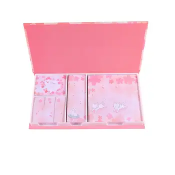 1 Set Cute Cat Sticker Notes Pads Lovely Cherry Blossoms Memo Sticky Pads Message Memo Pad Box for Home School Offcie Supplies
1 Set Cute Cat Sticker Notes Pads Lovely Cherry Blossoms Memo Sticky Pads Message Memo Pad Box for Home School Offcie Supplies