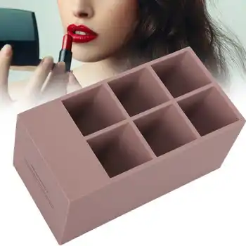6 Grid Lipstick Storage Case Silicone desktop Lip Gloss Makup Cosmetic Organizer Box Lipstick Container Makeup Tool Holder a
6 Grid Lipstick Storage Case Silicone desktop Lip Gloss Makup Cosmetic Organizer Box Lipstick Container Makeup Tool Holder a