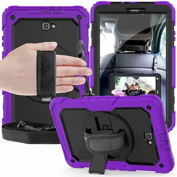 360 Degree Hard+Neck Strap Hand Strap Tablet Case for Samsung Galaxy Tab A T585 T580 10.1 Inch Children Safe Silicone Cover+pen
360 Degree Hard+Neck Strap Hand Strap Tablet Case for Samsung Galaxy Tab A T585 T580 10.1 Inch Children Safe Silicone Cover+pen