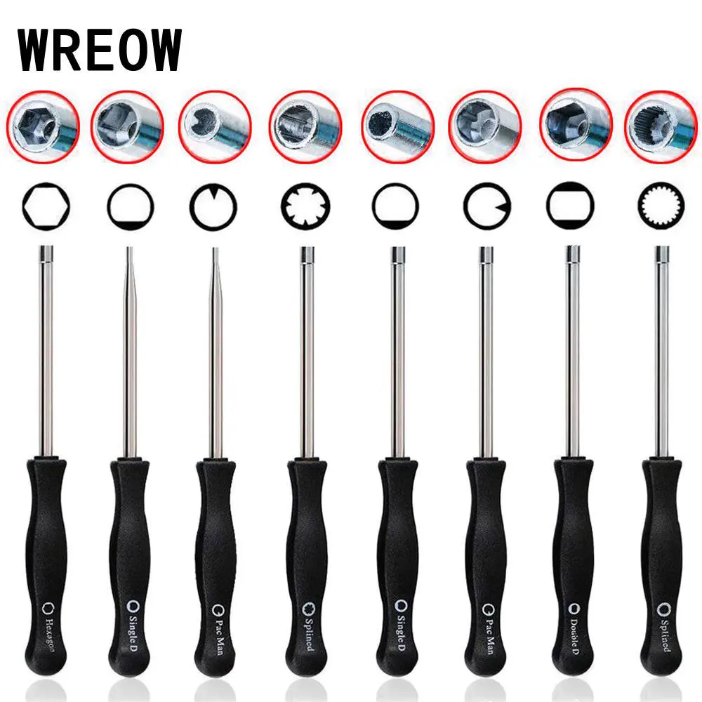 New Carburetor Carb Tune-up Adjustment Screwdriver Hexagon Tool 7/21-Teeth Splined Screw Driver for Most 2 Cycle Small Engine
New Carburetor Carb Tune-up Adjustment Screwdriver Hexagon Tool 7/21-Teeth Splined Screw Driver for Most 2 Cycle Small Engine