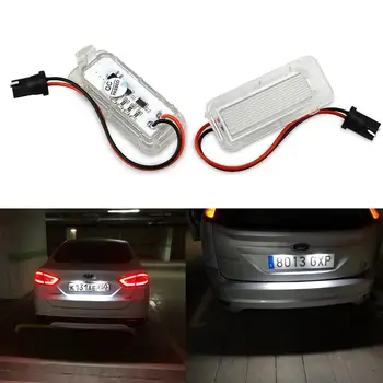 2pcs Canbus White LED Number License Plate Light Lamp for Focus 5D Fiesta Mondeo MK4 C-Max MK2 S-Max Kuga Galaxy Car Accessories
2pcs Canbus White LED Number License Plate Light Lamp for Focus 5D Fiesta Mondeo MK4 C-Max MK2 S-Max Kuga Galaxy Car Accessories