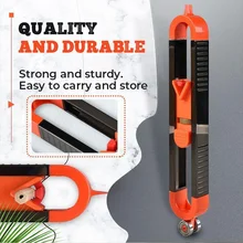 Precise Contour Gauge With lock For Skirting Scribe Measuring Shape Gauge Multifunction Profile Scribing Ruler Dropshipping
Precise Contour Gauge With lock For Skirting Scribe Measuring Shape Gauge Multifunction Profile Scribing Ruler Dropshipping