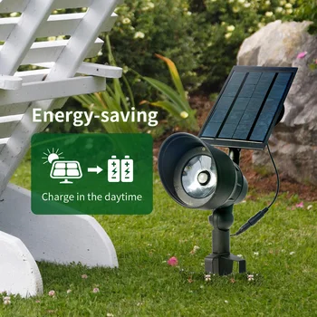 Solar Lights Outdoor,Lamp Lights Waterproof Solar Powered Landscape Spotlights with Bigger Solar Panel Auto On/Off for Patio Dec
Solar Lights Outdoor,Lamp Lights Waterproof Solar Powered Landscape Spotlights with Bigger Solar Panel Auto On/Off for Patio Dec