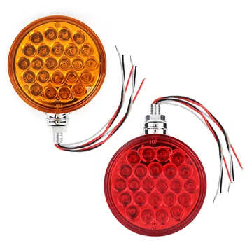 48LED Double Face Single Stud Mount Side Marker Reflective Sealed Light Or Trailer Truck For Most Truck UTE Caravans Campers
48LED Double Face Single Stud Mount Side Marker Reflective Sealed Light Or Trailer Truck For Most Truck UTE Caravans Campers