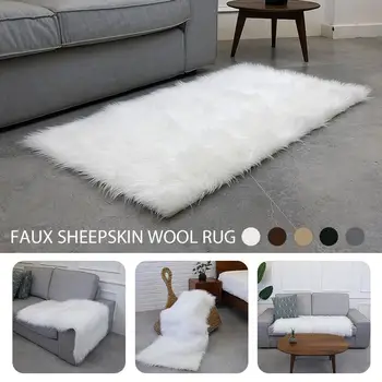 Fluffy Rugs Carpet Floor Wool Carpet Anti-Skid Luxurious Warm Rectangle 120X60cm Multicolored Mat Living Room Decoration
Fluffy Rugs Carpet Floor Wool Carpet Anti-Skid Luxurious Warm Rectangle 120X60cm Multicolored Mat Living Room Decoration